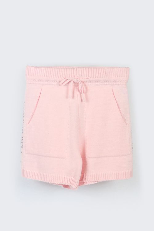 Short Tricot  Rosa