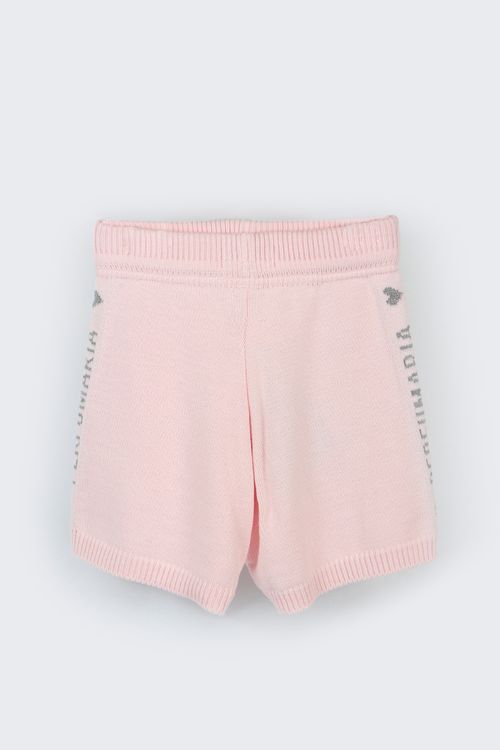 Short Tricot  Rosa